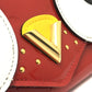 LOUIS VUITTON M90489 Monogram Vernis Portefeuille Sarah Bird Long Wallet, Women's, Cerise, Red