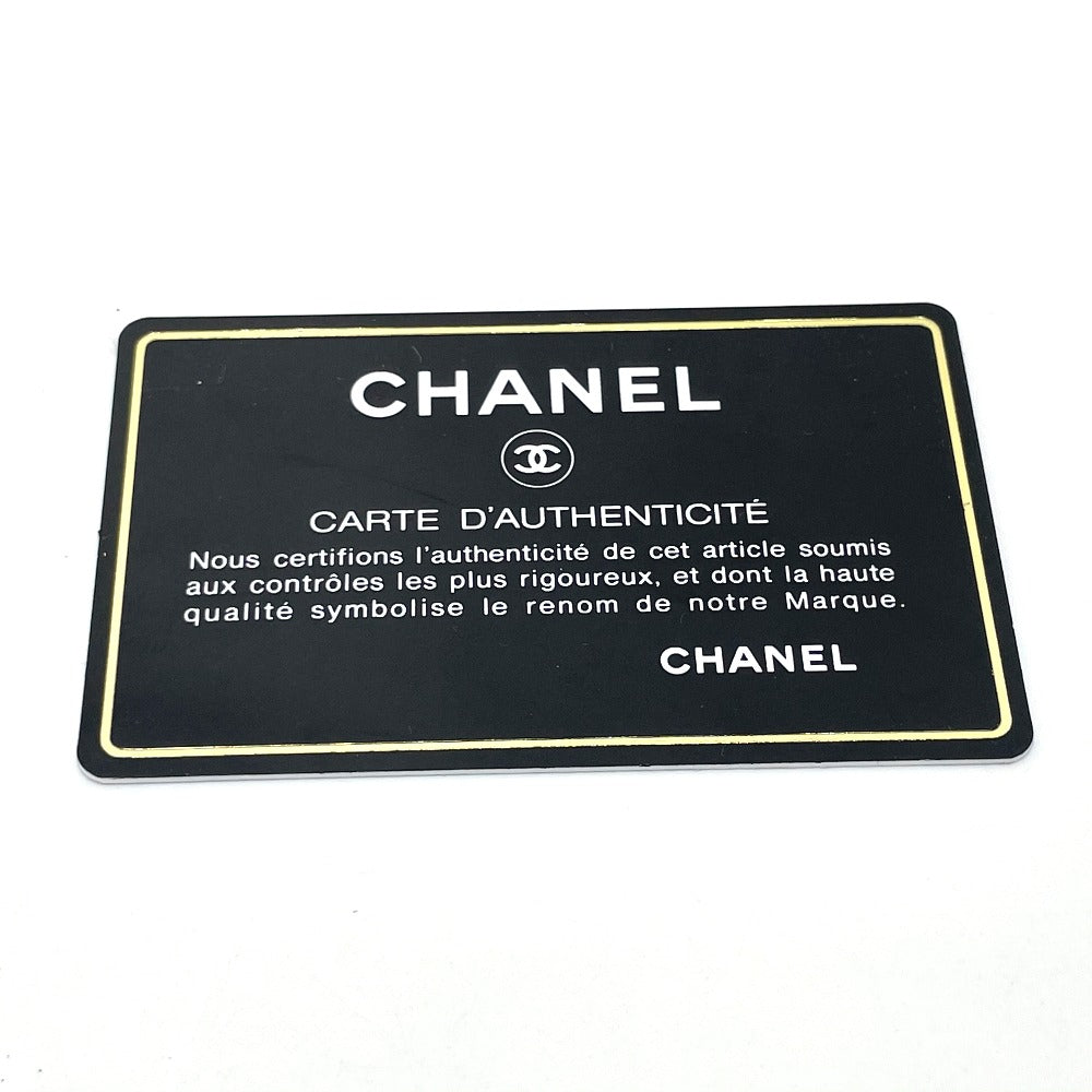 CHANEL A32475 06A マトラッセ パリニューヨーク マルチケース ミニ チェーン ショルダーバッグ レザー レディース ゴールド×シルバー金具
