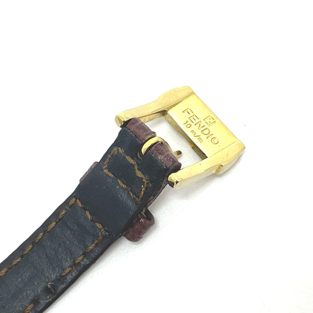 FENDI 640L Quartz Watch, Stainless Steel, Women's, Multicolor with Gold Hardware, 5 Colors, Changeable Strap