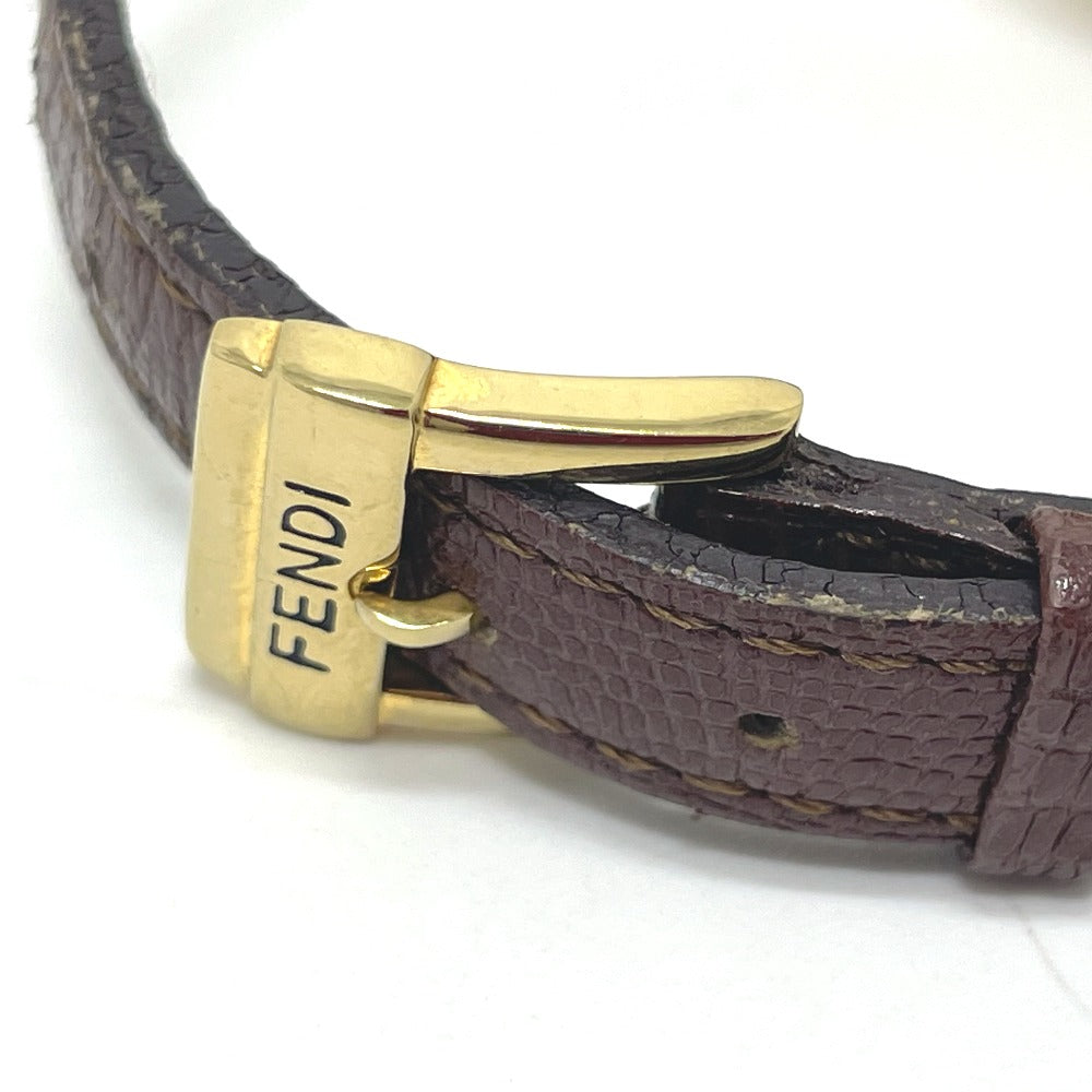 FENDI 640L Quartz Watch, Stainless Steel, Women's, Multicolor with Gold Hardware, 5 Colors, Changeable Strap