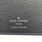 LOUIS VUITTON N41676 ダミエグラフィット ポルトフォイユ ブラザ クリストファーネメス 二つ折り 長財布 ダミエグラフィットキャンバス メンズ ブラック×グレー