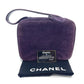 CHANEL CC Coco Mark Square Bag Handbag Fashion Accessory Handbag Suede Ladies Purple