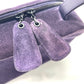 CHANEL CC Coco Mark Square Bag Handbag Fashion Accessory Handbag Suede Ladies Purple