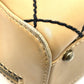 CHANEL CC Coco Mark Wild Stitch Vintage Tote Bag Handbag in Beige Lambskin