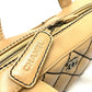 CHANEL CC Coco Mark Wild Stitch Vintage Tote Bag Handbag in Beige Lambskin
