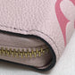LOUIS VUITTON M80403 Monogram Empreinte by the Pool Zippy Wallet in Monogram Empreinte Leather, Bouton de Rose and Pink