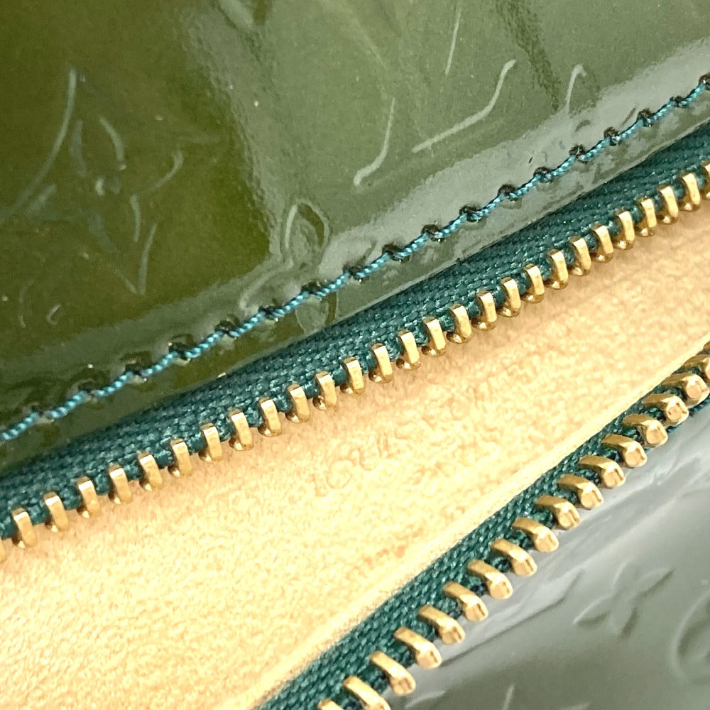 LOUIS VUITTON Ｍ92269 モノグラムヴェルニ コント ドゥ フェ カバン カエル ポシェット グラボ ショルダーバッグ モノグラムヴェルニ レディース グリーン