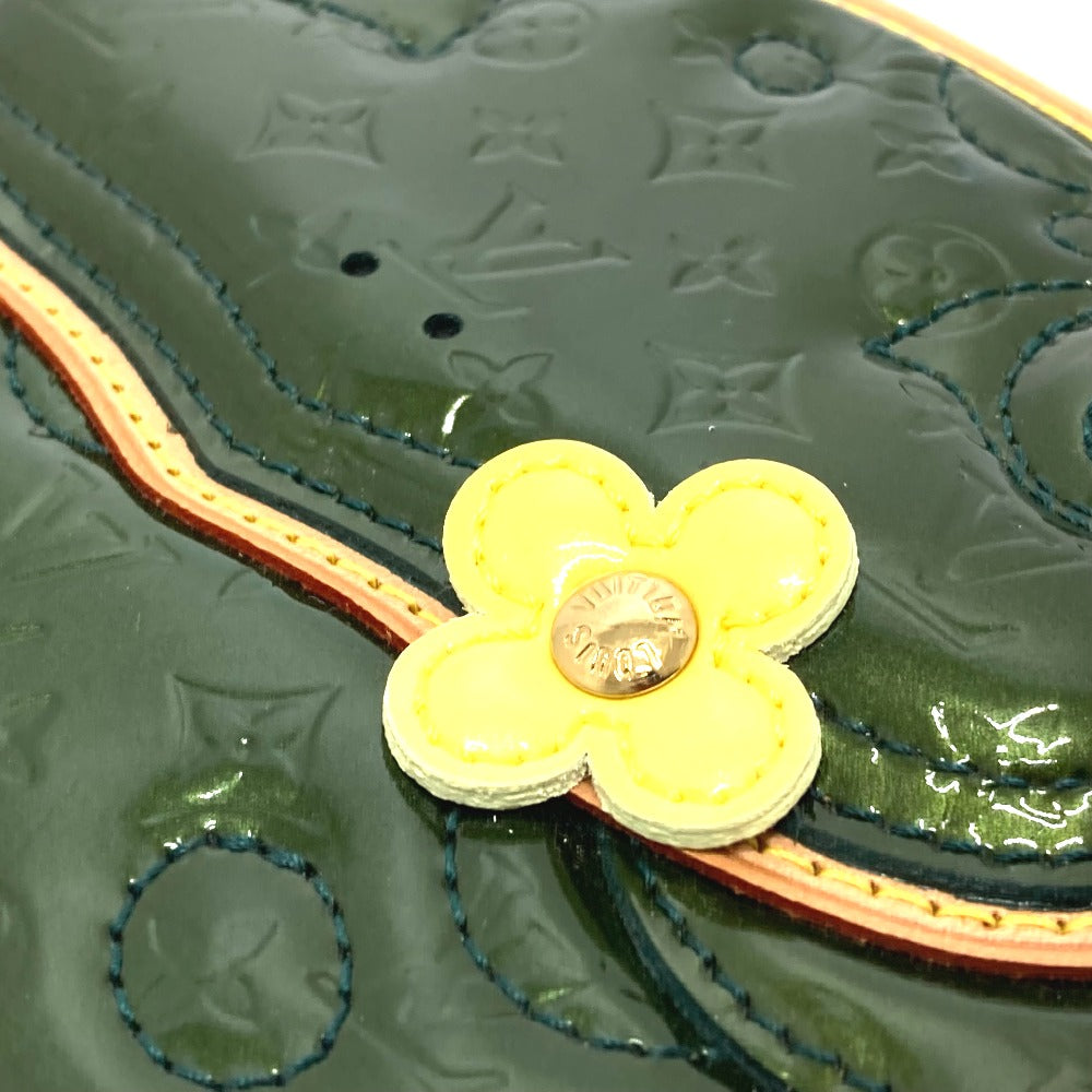 LOUIS VUITTON Ｍ92269 モノグラムヴェルニ コント ドゥ フェ カバン カエル ポシェット グラボ ショルダーバッグ モノグラムヴェルニ レディース グリーン