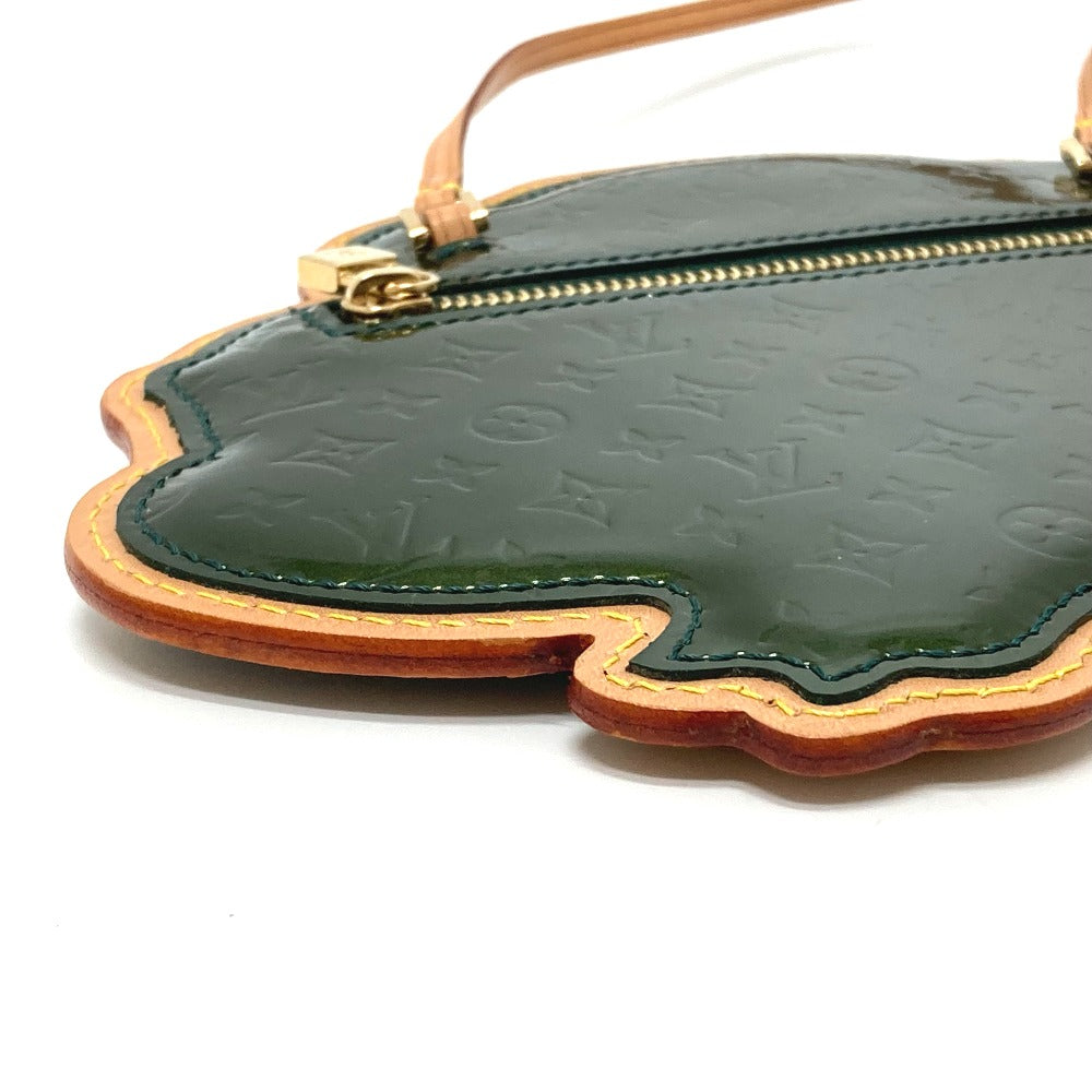 LOUIS VUITTON Ｍ92269 モノグラムヴェルニ コント ドゥ フェ カバン カエル ポシェット グラボ ショルダーバッグ モノグラムヴェルニ レディース グリーン