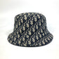 Christian Dior 113C907A4502 オブリーク ボブハット 帽子 ハット 小物 ハット キャンバス/レザー レディース ネイビー