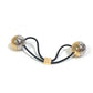 LOUIS VUITTON M80266 Nanogram Scrunchie Planet LV Hair Tie, Women's, Gold/Silver