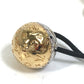 LOUIS VUITTON M80266 Nanogram Scrunchie Planet LV Hair Tie, Women's, Gold/Silver