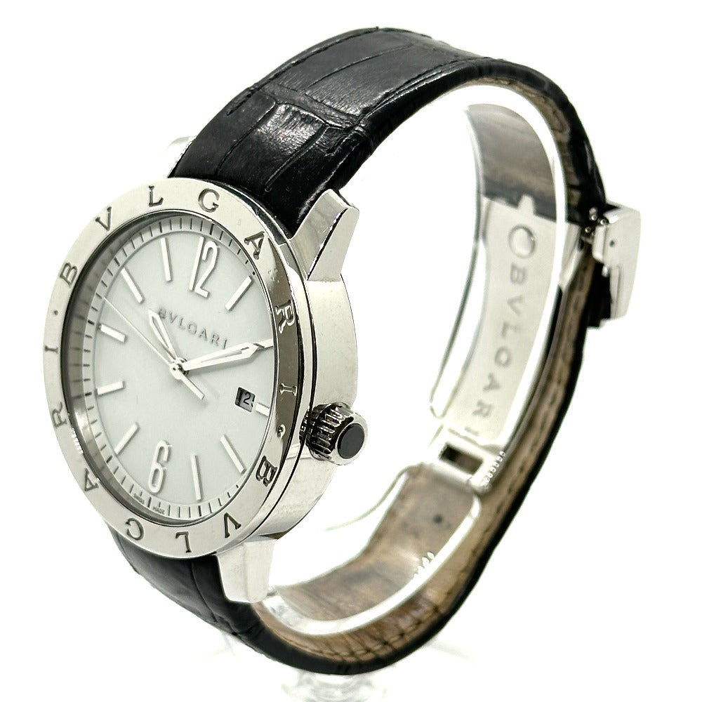 BVLGARI BB41WSLD ブルガリブルガリ 自動巻き デイト 腕時計 SS メンズ シルバー