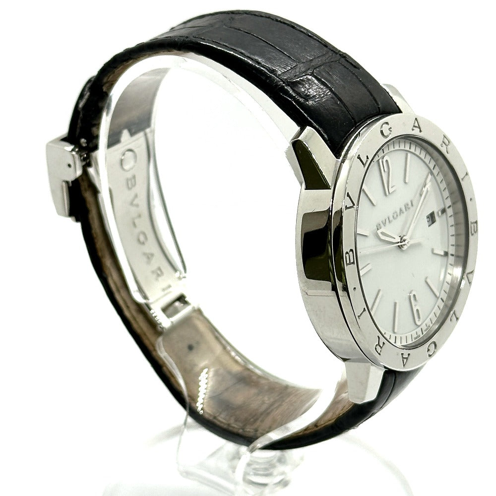 BVLGARI BB41WSLD ブルガリブルガリ 自動巻き デイト 腕時計 SS メンズ シルバー