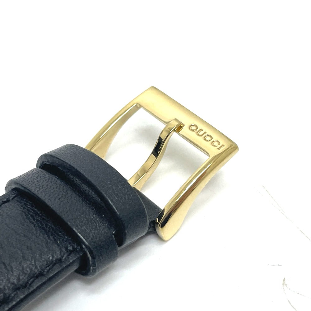 GUCCI YA126.4 Mother-of-Pearl Quartz Date Watch, Stainless Steel, Women's, Gold