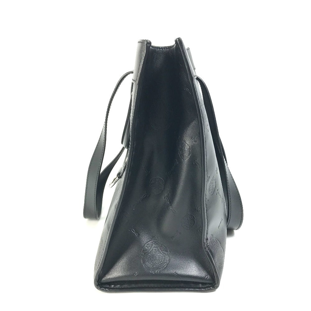 Berluti Logo Uris Small 2-Way Business Tote Bag in Black Leather for Men