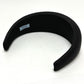PRADA Triangle Logo Hair Accessory Headband Nylon Headband for Women in Black