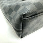 LOUIS VUITTON N40000 Damier Graphite Anton Tote Bag in Damier Graphite Canvas, Men's, Black