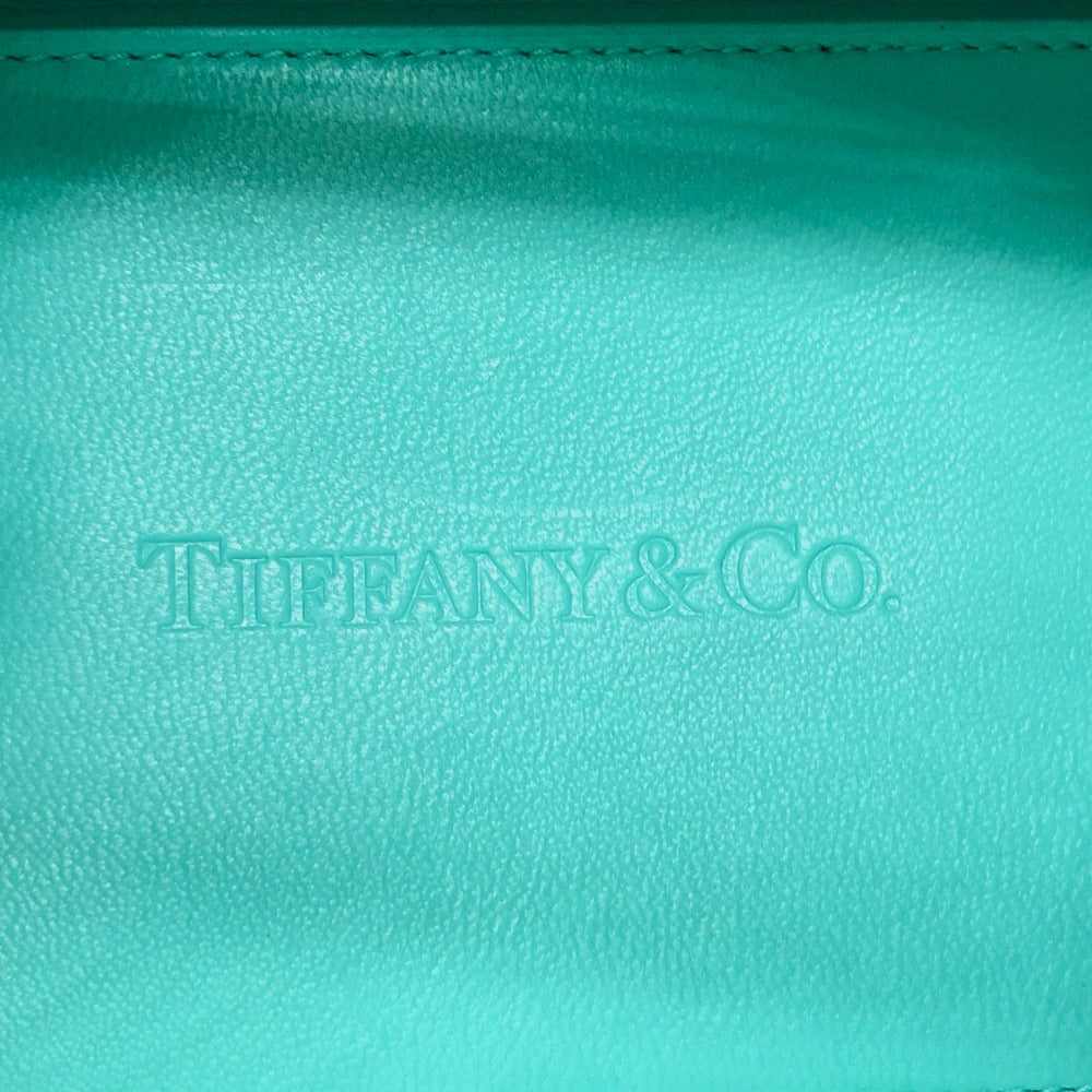 TIFFANY&Co. キャットストリート スモール ショッピングトート 2WAYバッグ カバン バッグ ショルダーバッグ ハンドバック 斜め掛け ショルダーバッグ レザー レディース ブルー