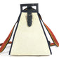 HERMES Rocaval Backpack, 2-Way Bag, Handbag, Rucksack, Toile H, Unisex, Beige