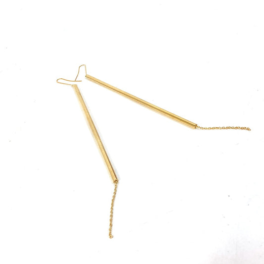 LOEWE 101.18.001 Stick Accessories Earrings GP Women's Gold