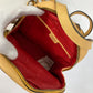 CELINE Vintage Mini Backpack, Leather, Beige, Women's