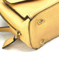 CELINE Vintage Mini Backpack, Leather, Beige, Women's