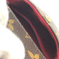LOUIS VUITTON M51901 Monogram Partition Pochette Pouch in Monogram Canvas, Women's, Brown