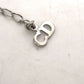 Dior Trotter Number 2 Plate Pendant Necklace in Metal, Blue, for Women