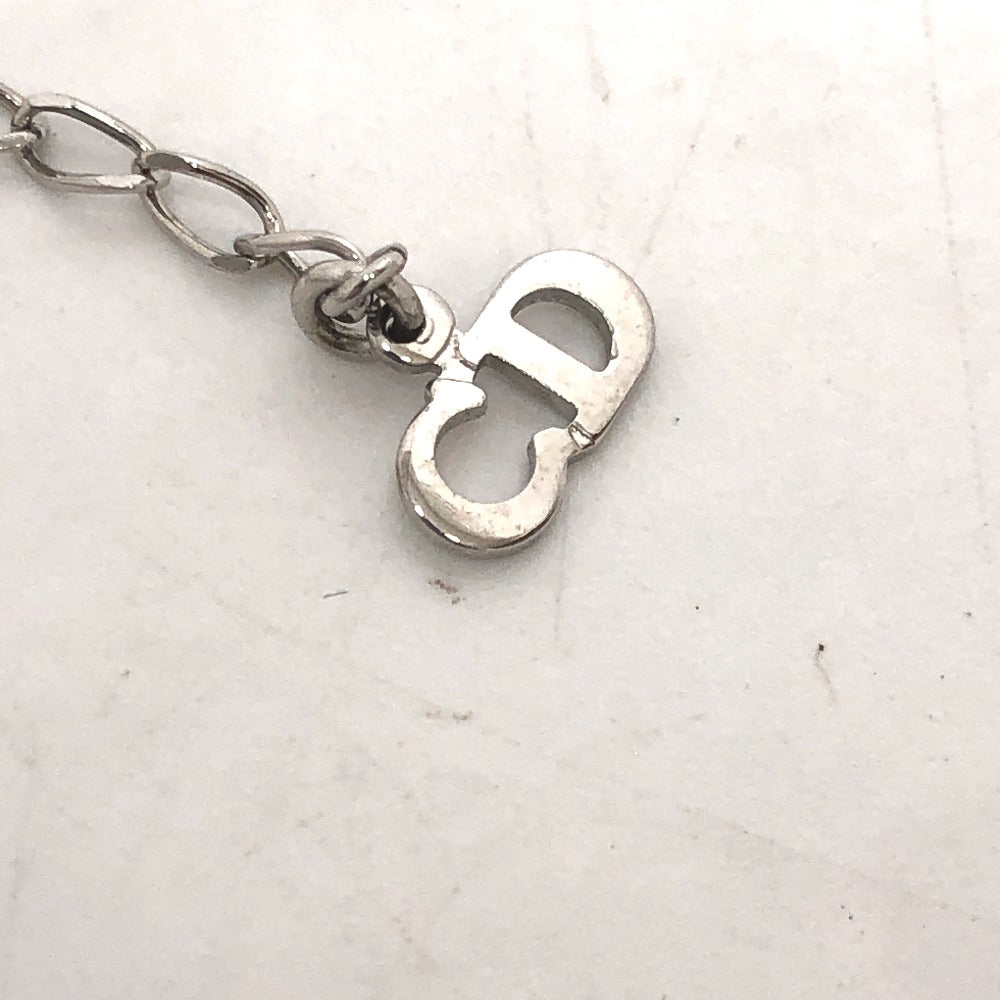 Dior Trotter Number 2 Plate Pendant Necklace in Metal, Blue, for Women