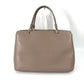 BVLGARI BVLGARI logo tote bag, 2-way bag, handbag, shoulder bag, leather, women's, pink beige