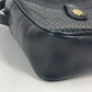 CELINE ヴィンテージ 馬車金具 カバン 斜め掛け ポシェット ショルダーバッグ レザー レディース ブラック
