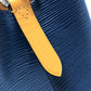 LOUIS VUITTON M53610 Epi NeoNoe Two-Tone Bag, Shoulder Bag, Epi Leather, Women's, Indigo/Saffron, Navy