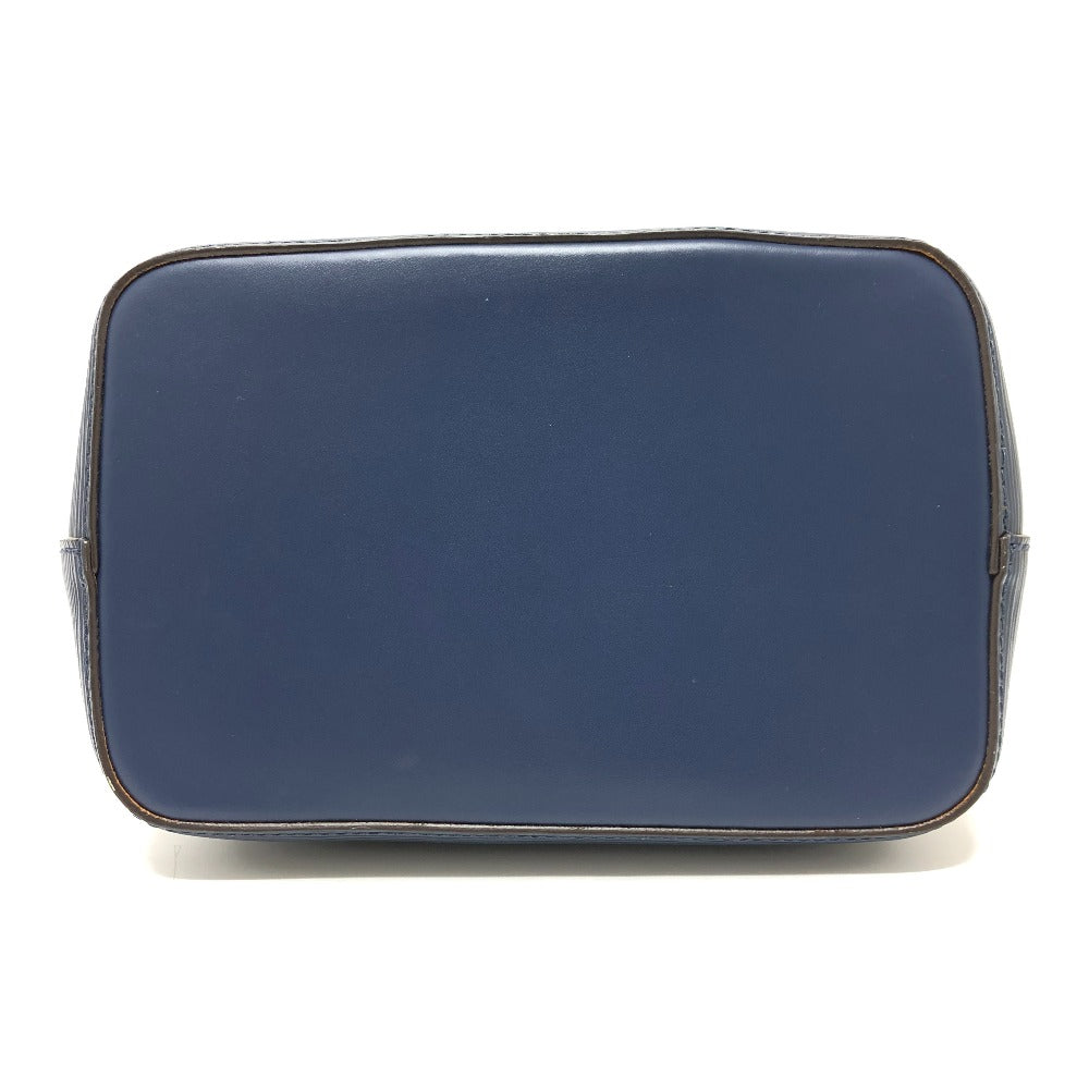 LOUIS VUITTON M53610 Epi NeoNoe Two-Tone Bag, Shoulder Bag, Epi Leather, Women's, Indigo/Saffron, Navy