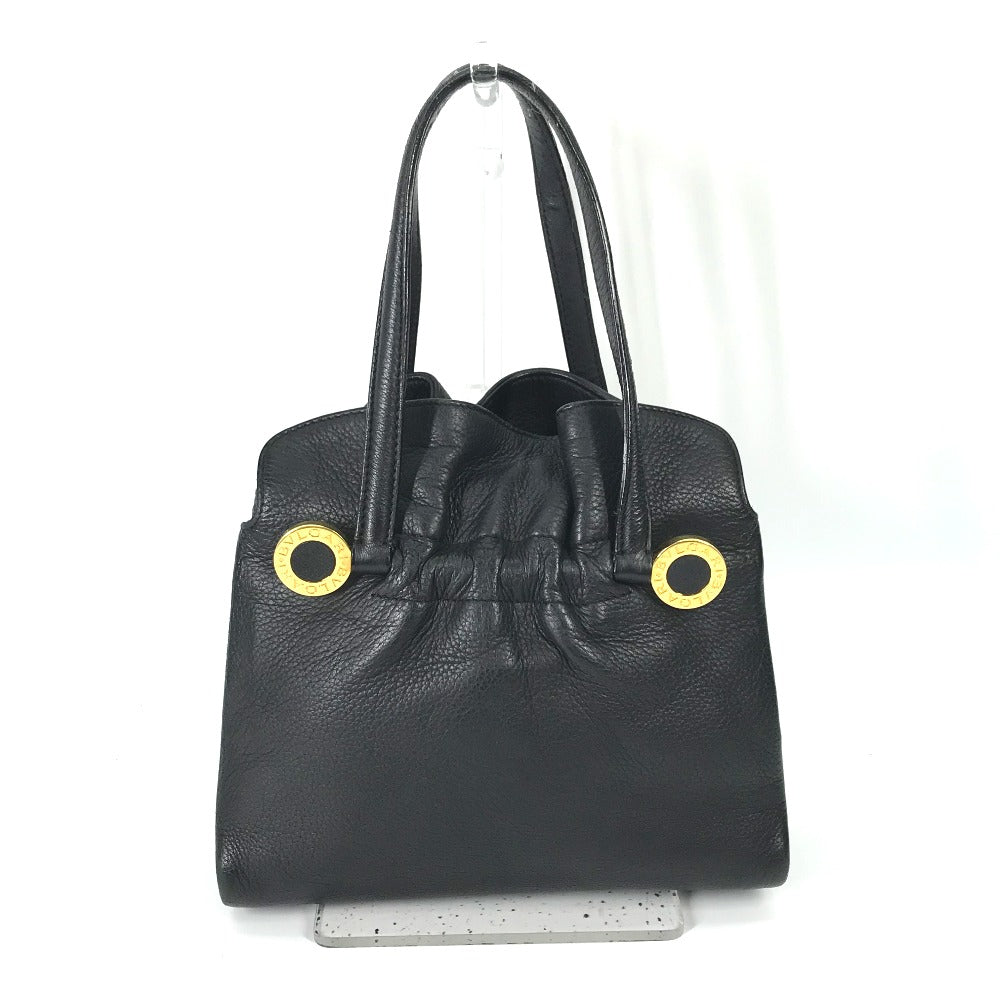 BVLGARI ブルガリブルガリ ハンドバッグ カバン トートバッグ レザー レディース ブラック