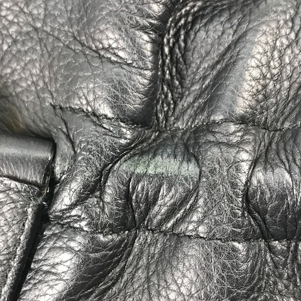 BVLGARI ブルガリブルガリ ハンドバッグ カバン トートバッグ レザー レディース ブラック