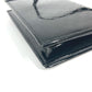 GUCCI 354086 GG Micro Gucci Gucci Nice Bag Crossbody Shoulder Wallet Long Wallet Shoulder Bag Enamel Women's Black