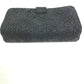 CHANEL Coco Mark CC Coin Case Pouch Leather Women's Black