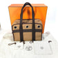 HERMES H800639EK01 Pet Dog Tote Bag for Small Dogs (Under 5kg) - Dog Carrier/Bag/Pet Carrier/Boston Bag - Nylon, Unisex, Fauve/Fou, Brown