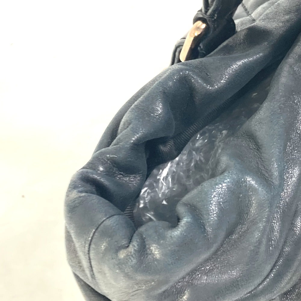 CHANEL CC ココマーク マトラッセ キルティング チェーン トートバッグ カバン 肩掛け ショルダーバッグ レザー レディース ブラック