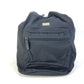 GUCCI 019.0585 Logo Backpack in Nylon/Leather, Men's, Black