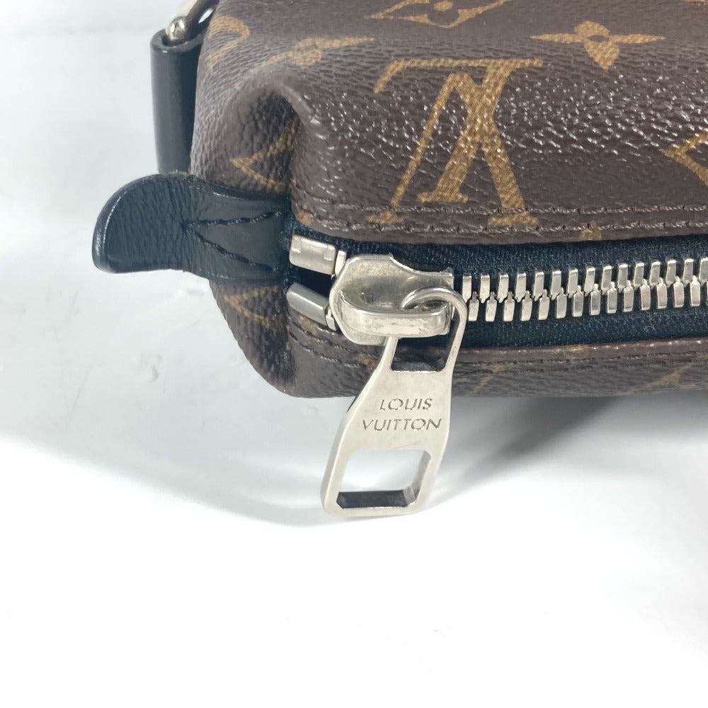 LOUIS VUITTON M40388 MonogramMacassar Kitan Business Bag Hand Bag Tote Bag MonogramMacassarCanvas Brown/Black Used