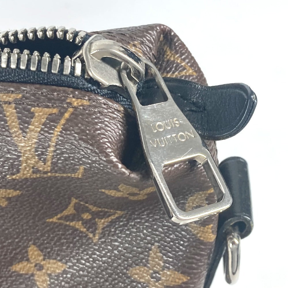 LOUIS VUITTON M40388 MonogramMacassar Kitan Business Bag Hand Bag Tote Bag MonogramMacassarCanvas Brown/Black Used