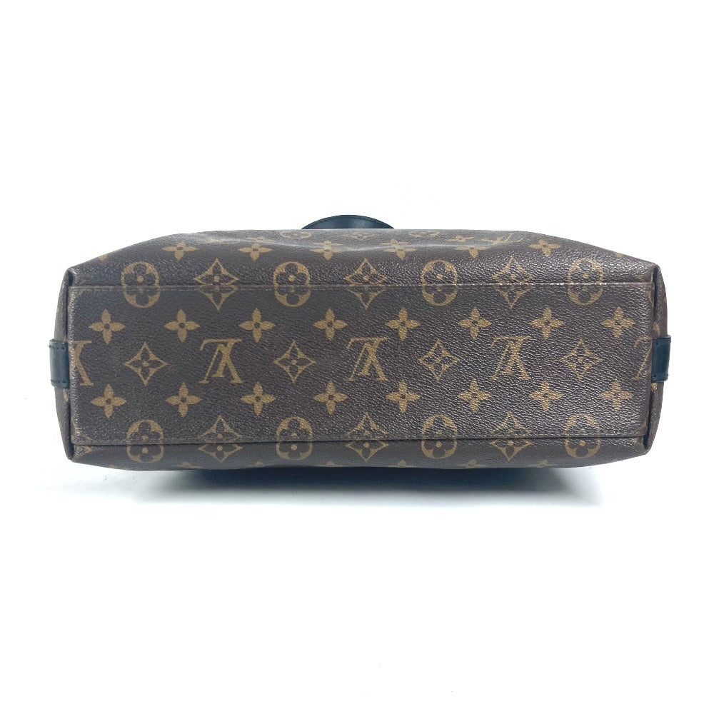 LOUIS VUITTON M40388 MonogramMacassar Kitan Business Bag Hand Bag Tote Bag MonogramMacassarCanvas Brown/Black Used