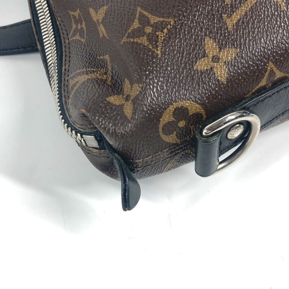 LOUIS VUITTON M40388 MonogramMacassar Kitan Business Bag Hand Bag Tote Bag MonogramMacassarCanvas Brown/Black Used