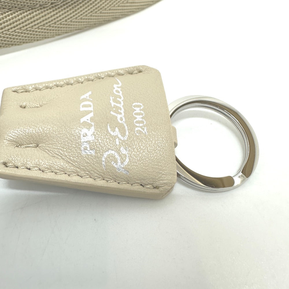 PRADA 1NE515 トライアングルロゴ 三角ロゴ プレート ファーバッグ ショルダーバッグ カバン ハンドバッグ シープファー レディース - brandshop-reference