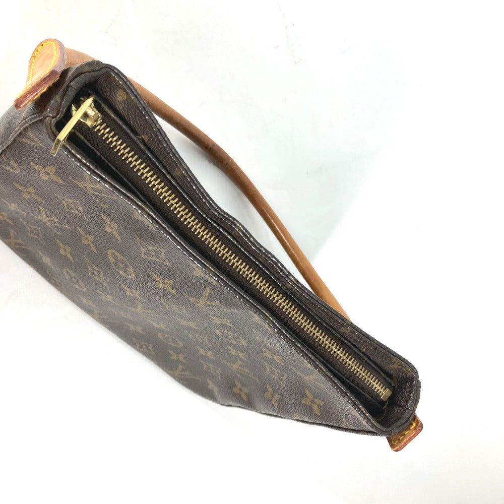 LOUIS VUITTON M51146 モノグラム ルーピングMM カバン 肩掛け ショルダーバッグ モノグラムキャンバス レディース ブラウン