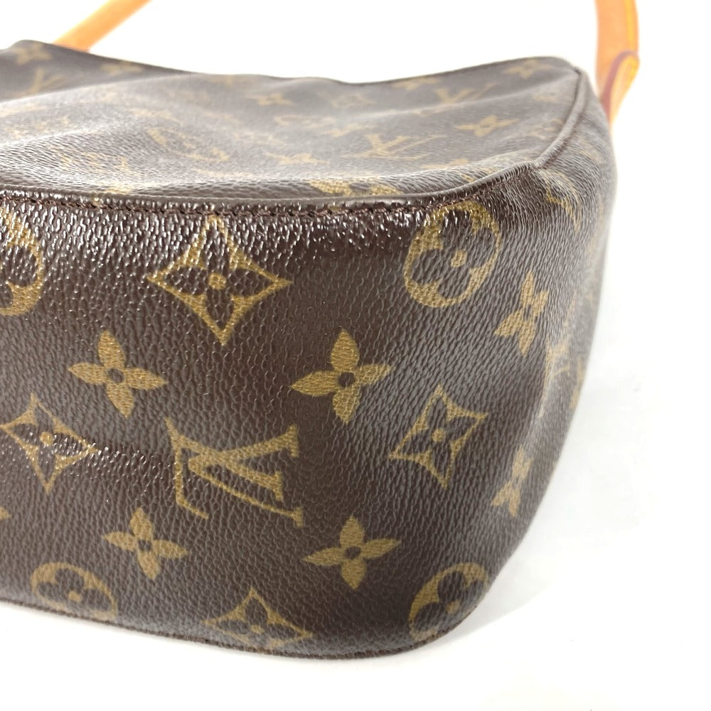 LOUIS VUITTON M51146 モノグラム ルーピングMM カバン 肩掛け ショルダーバッグ モノグラムキャンバス レディース ブラウン