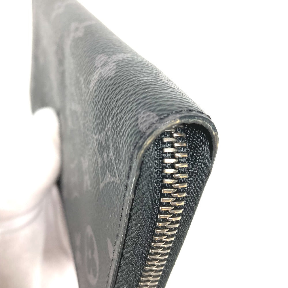 LOUIS VUITTON M62295 モノグラムエクリプス ジッピーウォレットヴェルティカル ラウンドファスナー 長財布 モノグラムエクリプスキャンバス メンズ ブラック