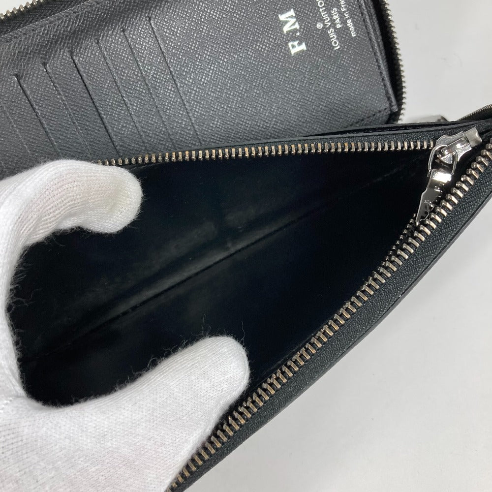 LOUIS VUITTON M62295 モノグラムエクリプス ジッピーウォレットヴェルティカル ラウンドファスナー 長財布 モノグラムエクリプスキャンバス メンズ ブラック
